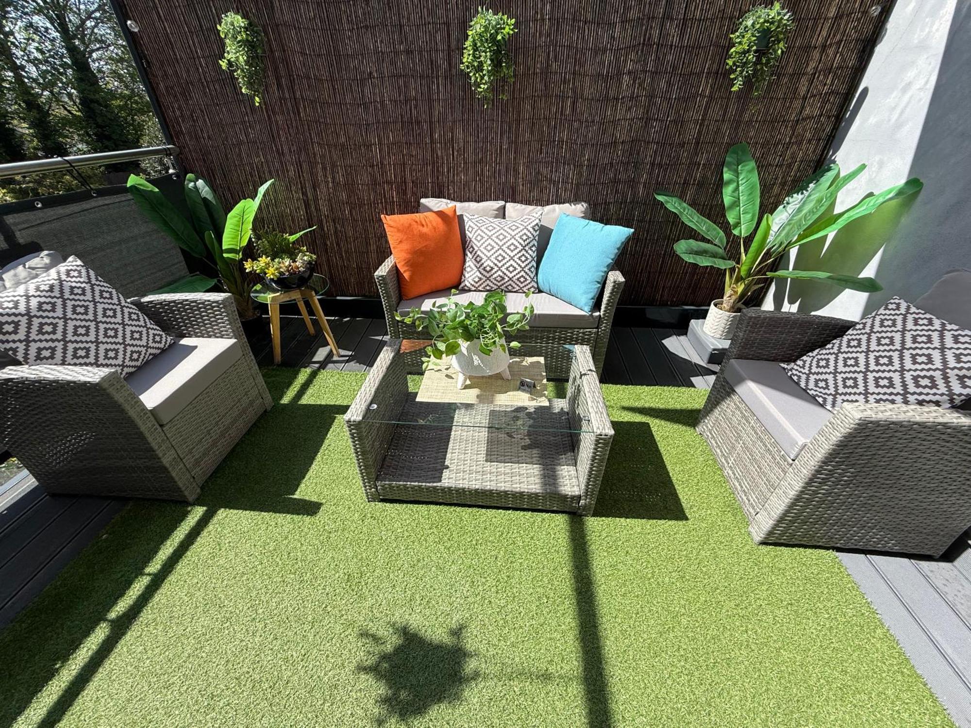 The Duplex Margate With Deck & Living Space Air Conditioning Kültér fotó